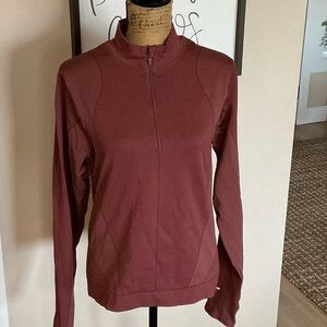 Old Navy Maroon Long Sleeve Top